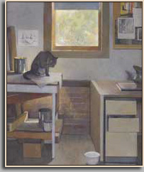 DUKE GROOMING   2001   oil/linen   36&quot x 30&quot