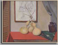 THREE SQUASH   2004   oil/linen   22&quot x 28&quot