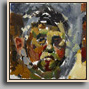 SELF-PORTRAIT 2003 acrylic/board 12x12" SELF-PORTRAIT 2003 acrylic/board 12x12"