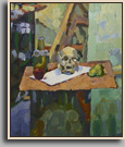 MEMENTO MORI   2003   oil/board   20x16"