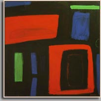 DARK SKY 2006 acrylic/canvas 30" x 30"