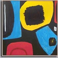 ECLIPSE 2006 acrylic/canvas 30" x 30"