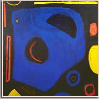 GALAXY 2007 acrylic/canvas 48" x 48"