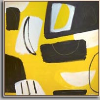 LUNAR JOURNEY 2006 acrylic/canvas 30" x 30"