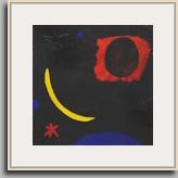 YELLOW CRESCENT 2007 acrylic and graphite/paper 12" x 12"